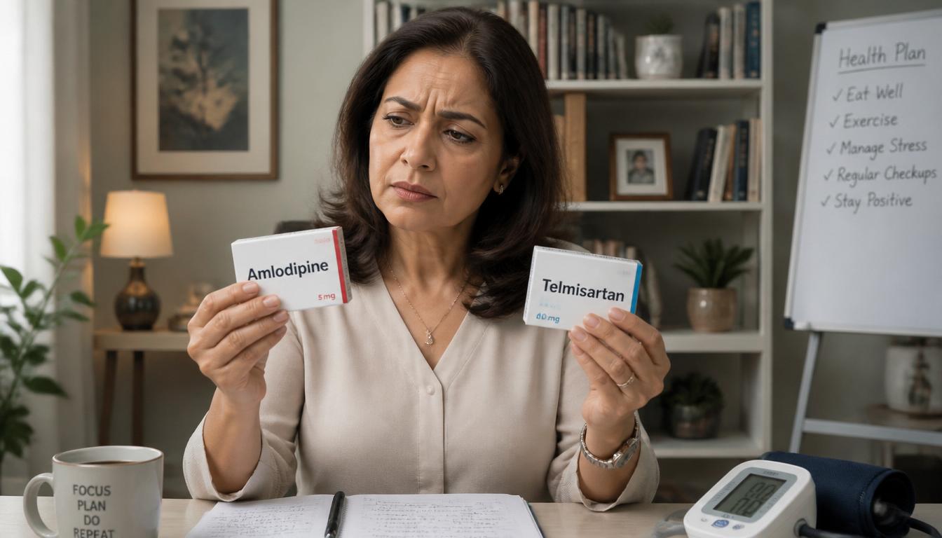 Amlodipine vs Telmisartan: Which Blood Pressure Medicine Is Better?