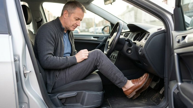 Is It Normal for Your Foot to Fall Asleep While Driving?