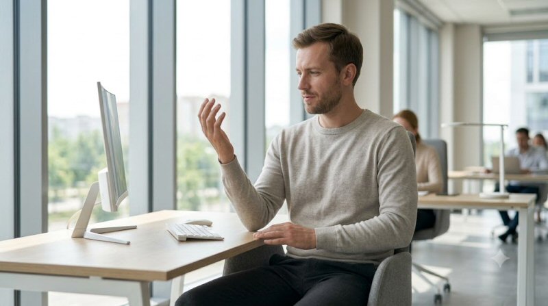 Is It Normal for Your Hands to Tingle After Leaning on a Desk?