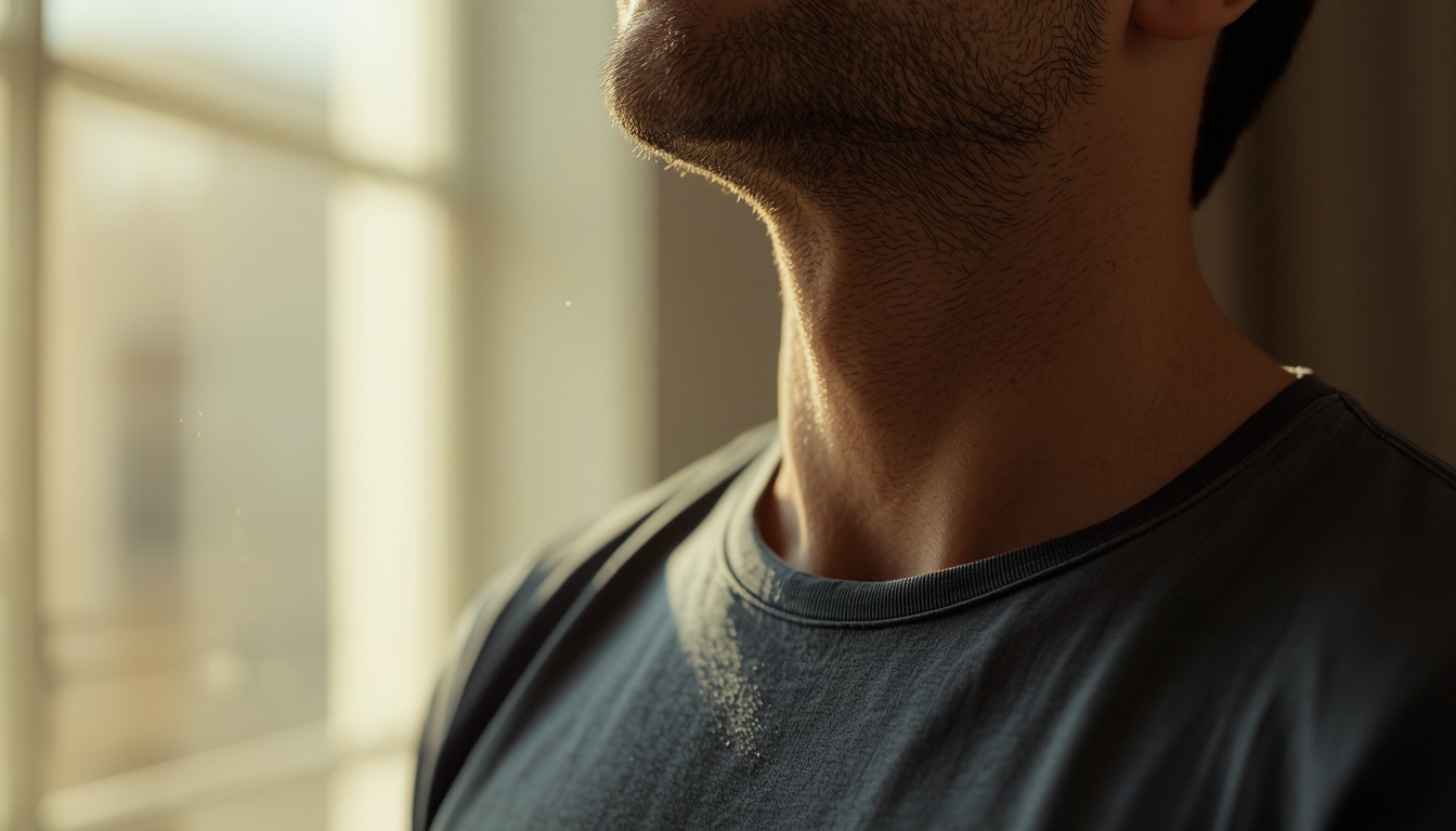 What causes a sudden urge to take a deep breath even when relaxed?